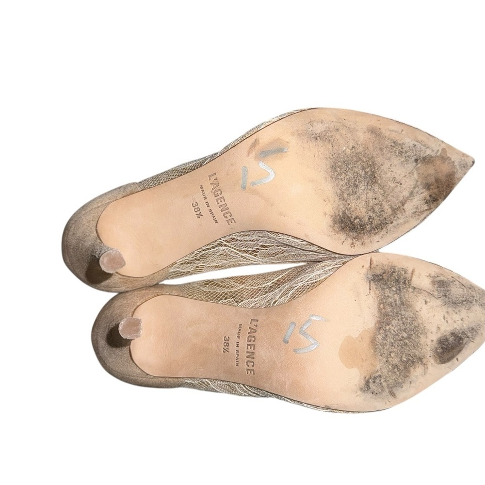 L’AGENCE Simone Lace Pumps - Picture 8 of 8
